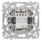 Выключатель одноклавишный ИЭК FLITE ВС11-1-0-ФлЖ 10А жемчуг
