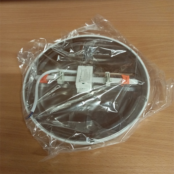 Белый встраиваемый LED светильник Даунлайт Ферон AL508 мощностью 20 Ватт, белый свет, регулируемый монтажный диаметр 50-210 мм.