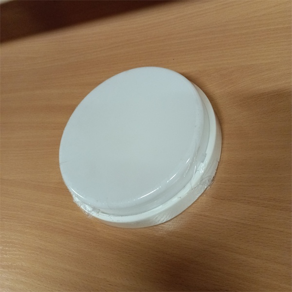 Влагозащищенный компактный круглый накладной светильник с цоколем GX53 диаметром 190мм, Ферон