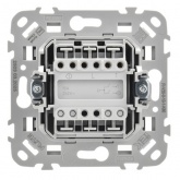 Выключатель двухклавишный ИЭК FLITE ВС12-1-0-ФлМА 10А мокрый асфальт