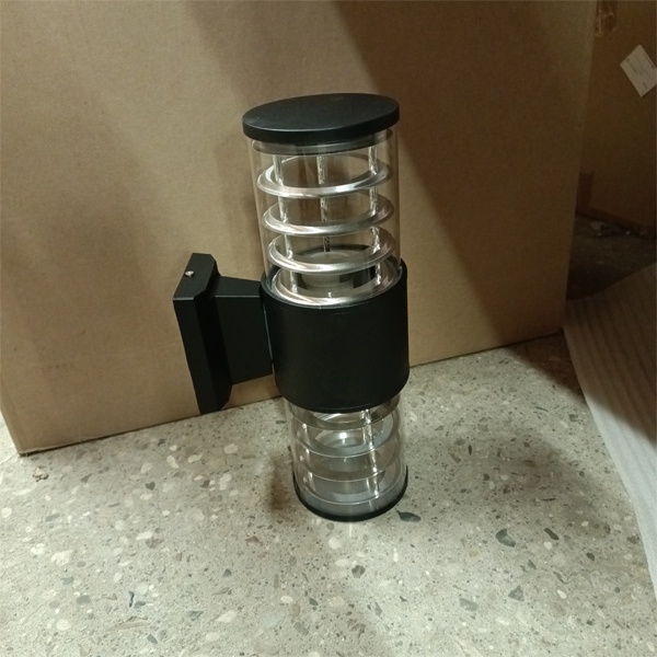 Светильник садово-парковый Feron DH0802, на стену вверх/вниз, E27 230V, черный