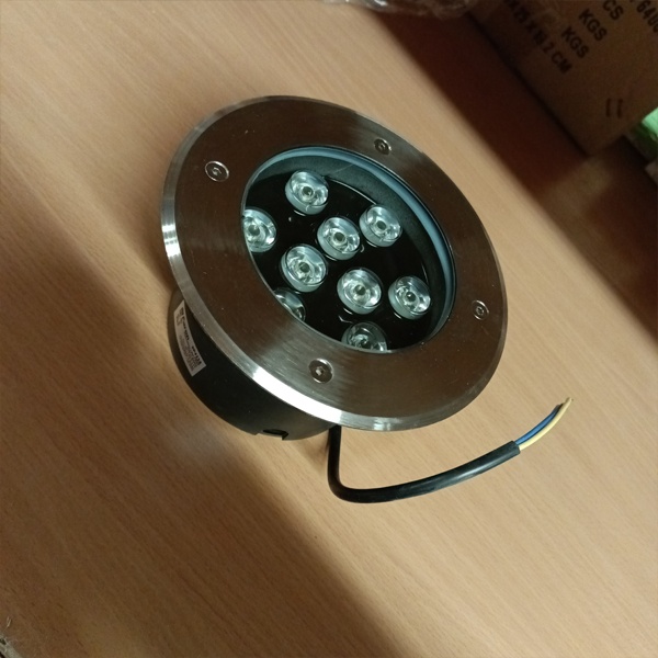 Тротуарный светодиодный светильник Ферон SP4113, 9 Вт, IP67, холодный свет