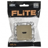 Розетка HDMI ИЭК FLITE РШДМА-ФлХ хаки