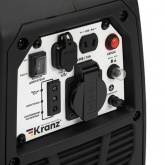 Генератор инверторный Kranz KR1200I 1,2кВт 230В 2л IP23 закрытый корпус, ручной старт