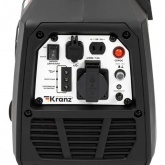 Генератор инверторный Kranz KR1200I 1,2кВт 230В 2л IP23 закрытый корпус, ручной старт