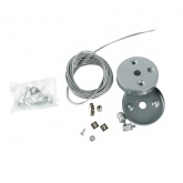 Подвес для светильников Feron AL4036 серии RetailRay, длина 400см, серебро