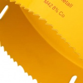 Коронка Kranz Bimetal 140 мм для металла, пластика, дерева, гипсокартона