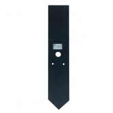 Розетка уличная Feron TM201 2х2P+E 16A IP44 70х75х400мм, черный