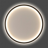 Светильник светодиодный управляемый накладной Feron AL5800 RING тарелка 80W 3000K-6500K черный