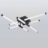 Светильник потолочный светодиодный ЭРА Модерн Fliss CLL-1 72W 3000-6500K RC черный с ДУ