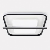 Светильник потолочный светодиодный ЭРА Модерн Franco CLL-1 107W 3000-6500K RC черный с ДУ