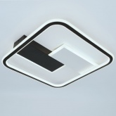 Светильник потолочный светодиодный ЭРА Модерн Henri CLL-1 104W 3000-6500K RC черный с ДУ