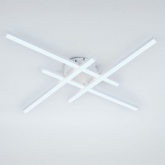 Светильник потолочный светодиодный ЭРА Модерн Nora CLL-1 62W 3000-6500K RC белый с ДУ