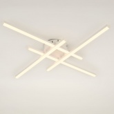 Светильник потолочный светодиодный ЭРА Модерн Nora CLL-1 62W 3000-6500K RC белый с ДУ