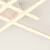 Светильник потолочный светодиодный ЭРА Модерн Nora CLL-1 62W 3000-6500K RC белый с ДУ