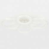 Светильник потолочный светодиодный ЭРА Модерн Ring CLL-1 59W 3000-6500K RC белый с ДУ