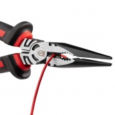 Длинногубцы КВТ диэлектрические 200 мм серия Ergoline для работ под напряжением до 1000 В