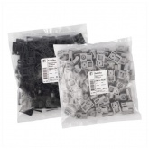 Площадка Fortisflex под монтажный пистолет ПМОп 29х20мм (серая) (упак/100шт.) усиленная