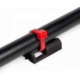 Площадка монтажная Fortisflex ПМО 15х10 (белая) (упак/100шт) с отверстием под винт