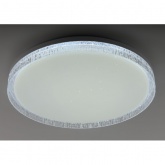 Светильник потолочный светодиодный ЭРА SPB-6 Gloss 84W 3000-6500K RC белый с ДУ