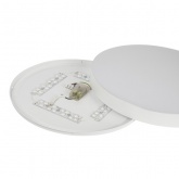 Светильник потолочный светодиодный ЭРА SPB-6 Relict 48 60W 3000-6500K RC опал белый с ДУ