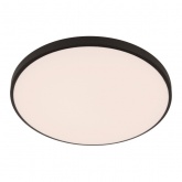 Светильник потолочный светодиодный ЭРА Классик SPB-6 Slim Base 24W 5000K черный без ДУ