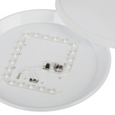 Светильник потолочный светодиодный ЭРА Классик SPB-6 Slim Base 36W 5000K белый без ДУ