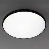 Светильник потолочный светодиодный ЭРА Классик SPB-6 Slim Base 36W 5000K черный без ДУ