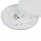 Светильник потолочный светодиодный ЭРА SPB-6 Slim Cube 36W 4000K белый без ДУ