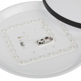 Светильник потолочный светодиодный ЭРА Классик SPB-6 Slim Base 45W 5000K черный без ДУ