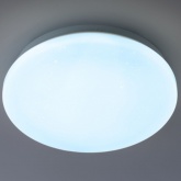 Светильник потолочный светодиодный ЭРА SPB-6 Slim Night SKY 18W 6500K белый без ДУ