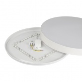 Светильник потолочный светодиодный ЭРА SPB-6 Relict 38 40W 4000K опал белый без ДУ