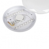 Светильник потолочный светодиодный ЭРА SPB-6 Slim Sparkle 18W 6500K белый без ДУ