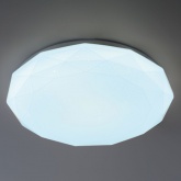 Светильник потолочный светодиодный ЭРА SPB-6 Slim Sparkle 36W 6500K белый без ДУ