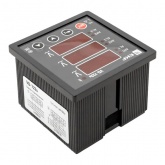 Вольтметр цифровой на панель EKF трехфазный 30-500В АС 0,5 в коротком корпусе 72х72х65мм