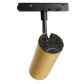 Светильник светодиодный трековый низковольтный Feron MGN303 10W 4000K 900Lm 35 градусов, золото