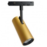 Светильник светодиодный трековый низковольтный Feron MGN303 10W 4000K 900Lm 35 градусов, золото