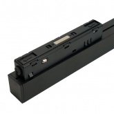 Светильник светодиодный трековый низковольтный Feron MGN307 24W 4000K 1920Lm 110 градусов, черный