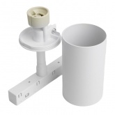 Светильник трековый Feron AL116 под лампу MR16 15W 230V GU10 однофазный, магнитный, белый