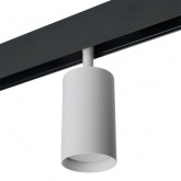 Светильник трековый Feron AL116 под лампу MR16 15W 230V GU10 однофазный, магнитный, белый