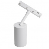 Светильник трековый Feron AL116 под лампу MR16 15W 230V GU10 однофазный, магнитный, белый