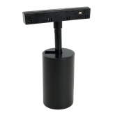 Светильник трековый Feron AL116 под лампу MR16 15W 230V GU10 однофазный, магнитный, черный