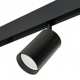 Светильник трековый Feron AL116 под лампу MR16 15W 230V GU10 однофазный, магнитный, черный