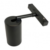 Светильник трековый Feron AL116 под лампу MR16 15W 230V GU10 однофазный, магнитный, черный