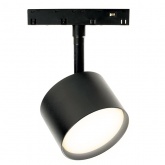Светильник трековый Feron AL119 под лампу GX53 15W 230V однофазный, магнитный, черный