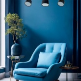 Светильник трековый Feron AL119 под лампу GX53 15W 230V однофазный, магнитный, черный