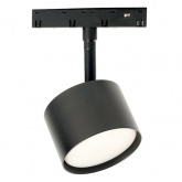 Светильник трековый Feron AL119 под лампу GX53 15W 230V однофазный, магнитный, черный