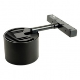 Светильник трековый Feron AL119 под лампу GX53 15W 230V однофазный, магнитный, черный