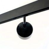 Светильник трековый Feron AL119 под лампу GX53 15W 230V однофазный, магнитный, черный