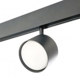 Светильник трековый Feron AL119 под лампу GX53 15W 230V однофазный, магнитный, черный